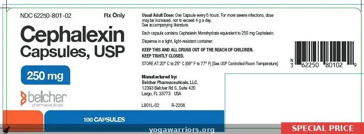 Cephalexin 500mg 56 Capsules USA — Cephalexin Online Pharmacy From $0.45