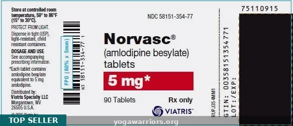 Order Norvasc 10mg Online | Amlodipine Without Prescription From $0.31