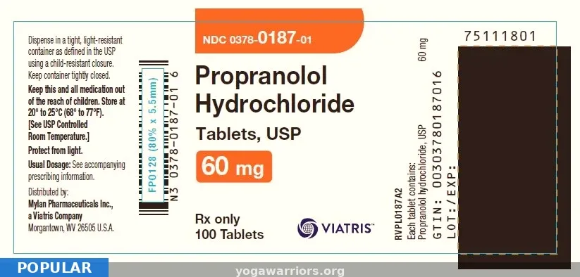 Buy Propranolol Online New York — 80mg Propranolol for Hypertension / Migraine From $0.40